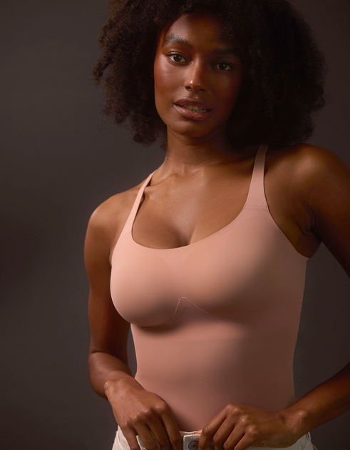 Buy Body Shape Wear for Women Slimming Shirt Vest Top Cami Shaper Long Genie  Bra Tummy Camisole (Medium, White) Online at desertcartKUWAIT