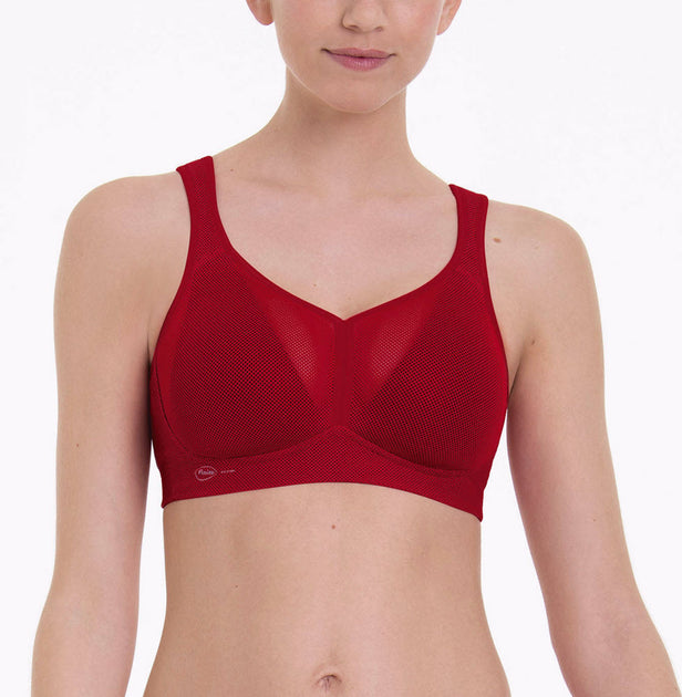 Buy Planetinner Non Padded High Imapct Sports Bra - Red at Rs.680 online