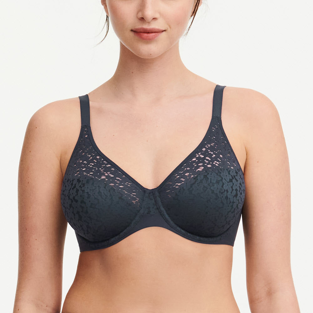 Chantelle Norah Comfort Sailing Blue Smooth Unlined Bra 13F1 – The