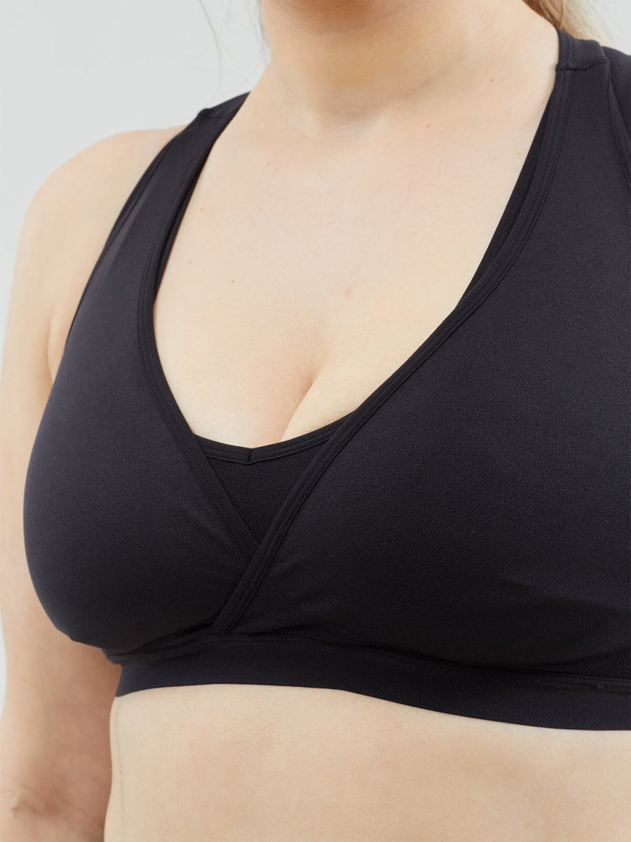 Cake Lotus Basic Colors Hands Free Breast Pumping Bra Busty F-HH Size – The  Bra Genie