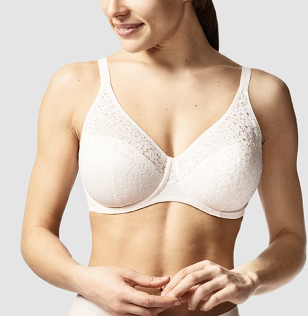 Chantelle Bra - SoftStretch Padded with Lace 11G1 - Golden Beige