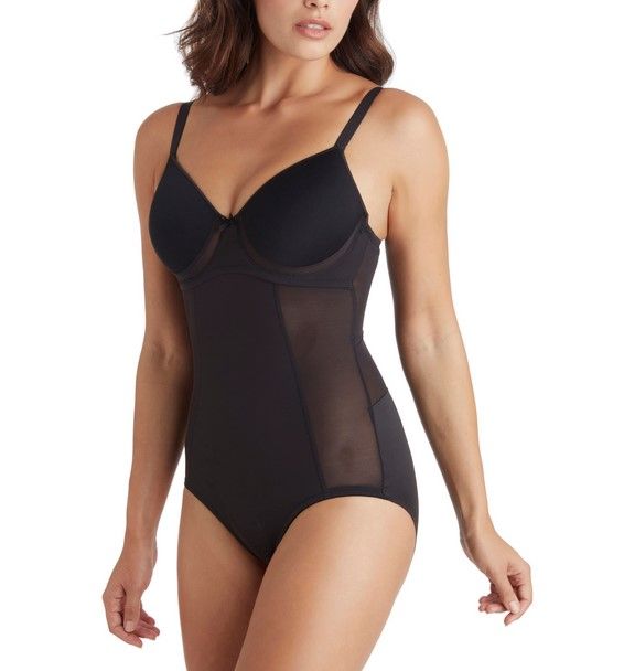 TC Fine Shapewear Fits You Perfect Black Low Back BodyBriefer