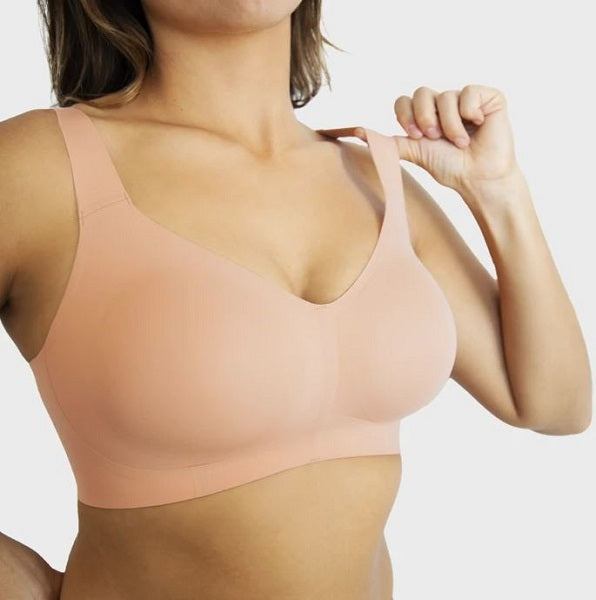 Buy Scoopy Women's Cotton Hosiery Demi Cup Bra C cup (32, Coral) at