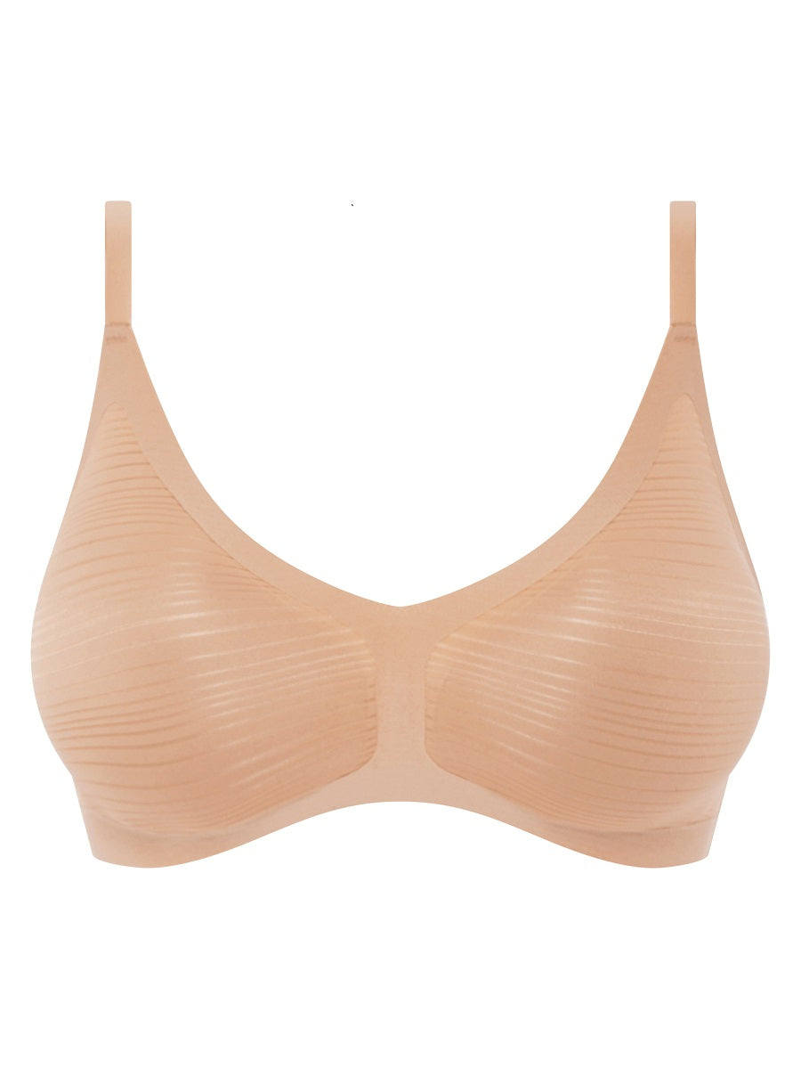 CHANTELLE Soft Stretch Stripes Bralette With Removable Pads