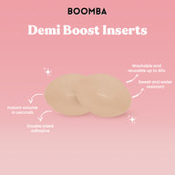 Boomba Caramel Demi Boost 2 Cup Size Adhesive Inserts