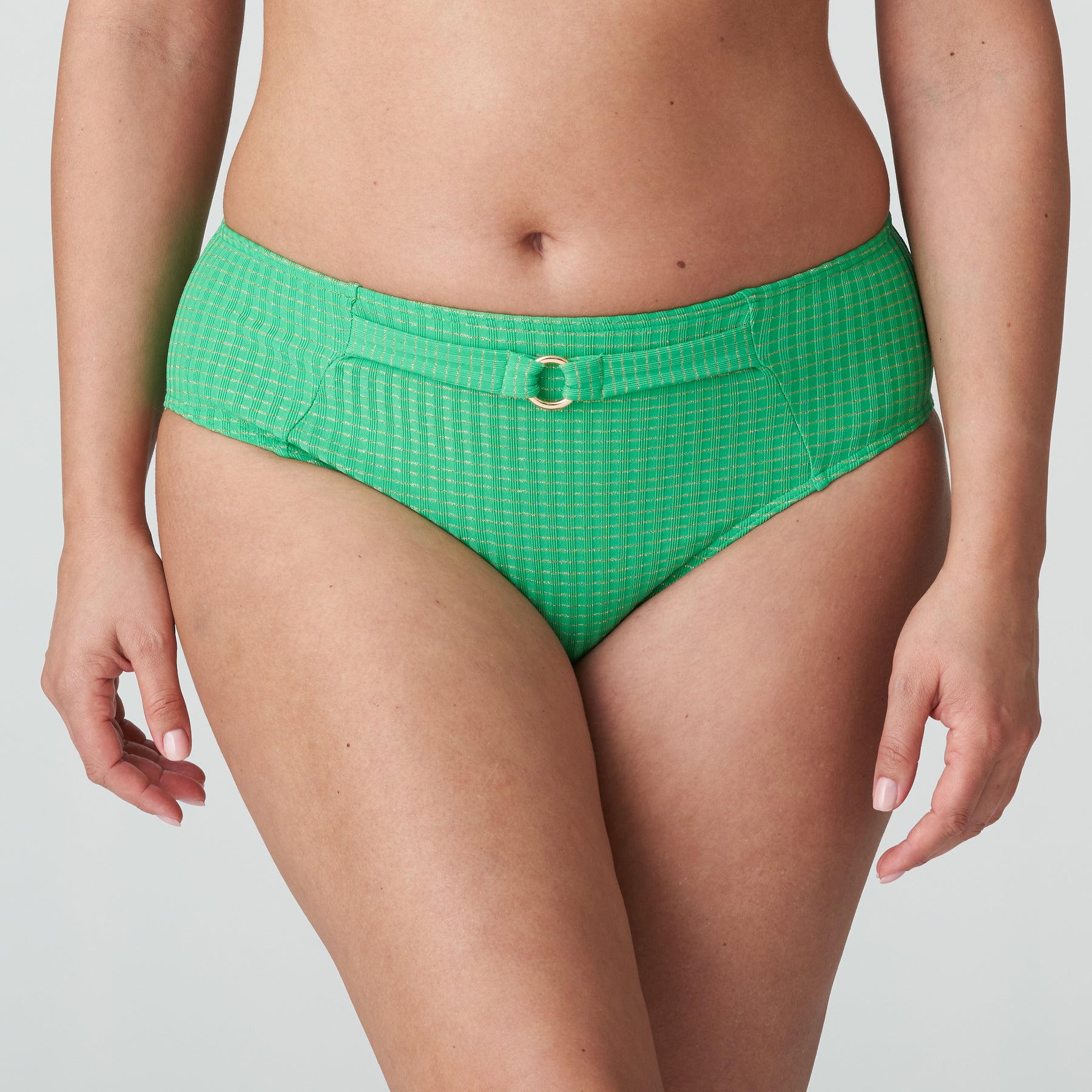 Elomi Swimwear Essentials Black High Waist Bikini Bottom 7604 – The Bra  Genie