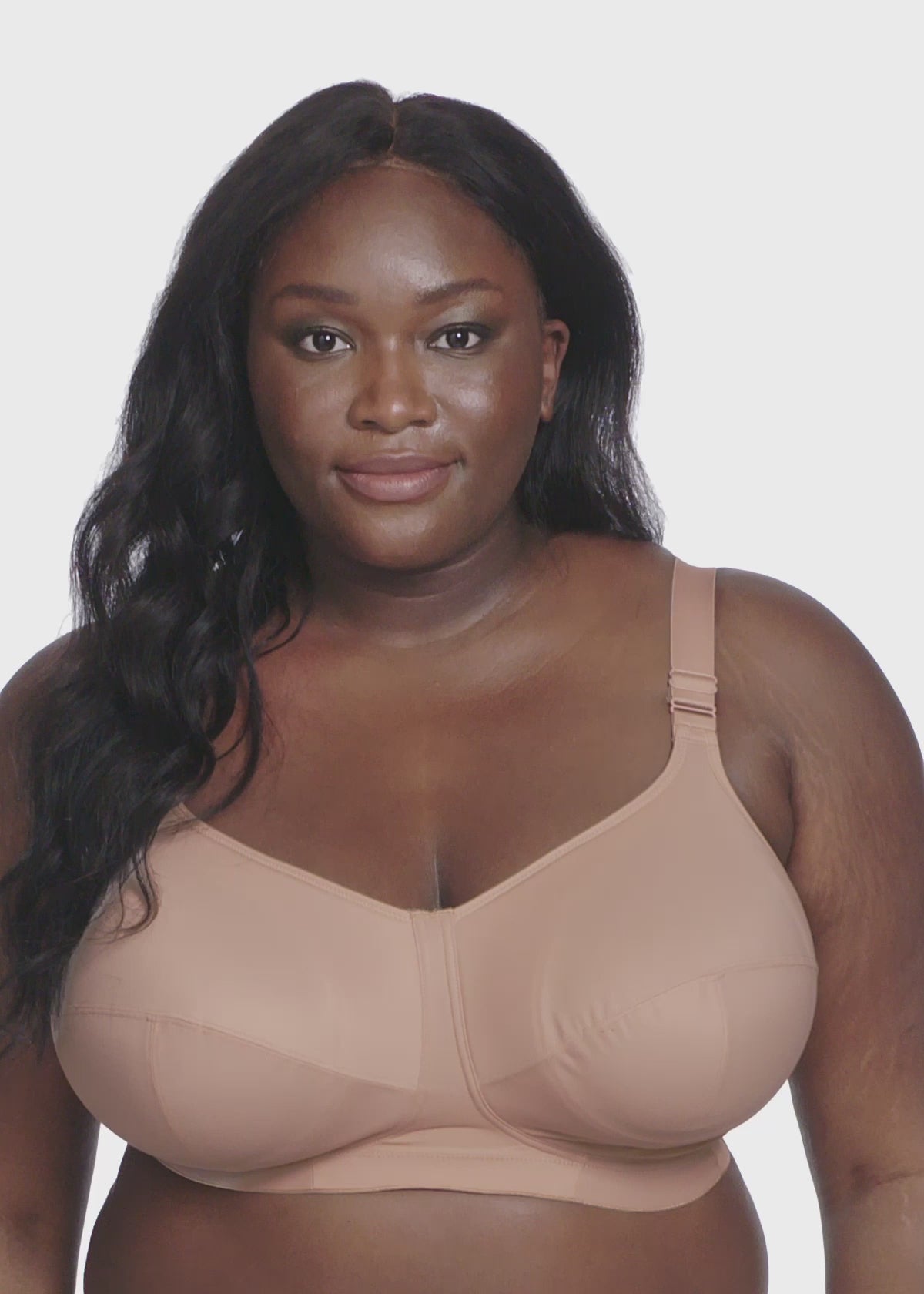 Nude Plus Size Bras by Goddess