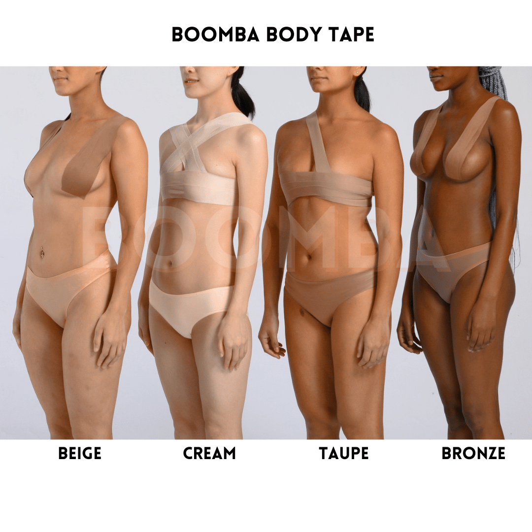 Boomba Basic Colors Body Tape Mega Roll – The Bra Genie