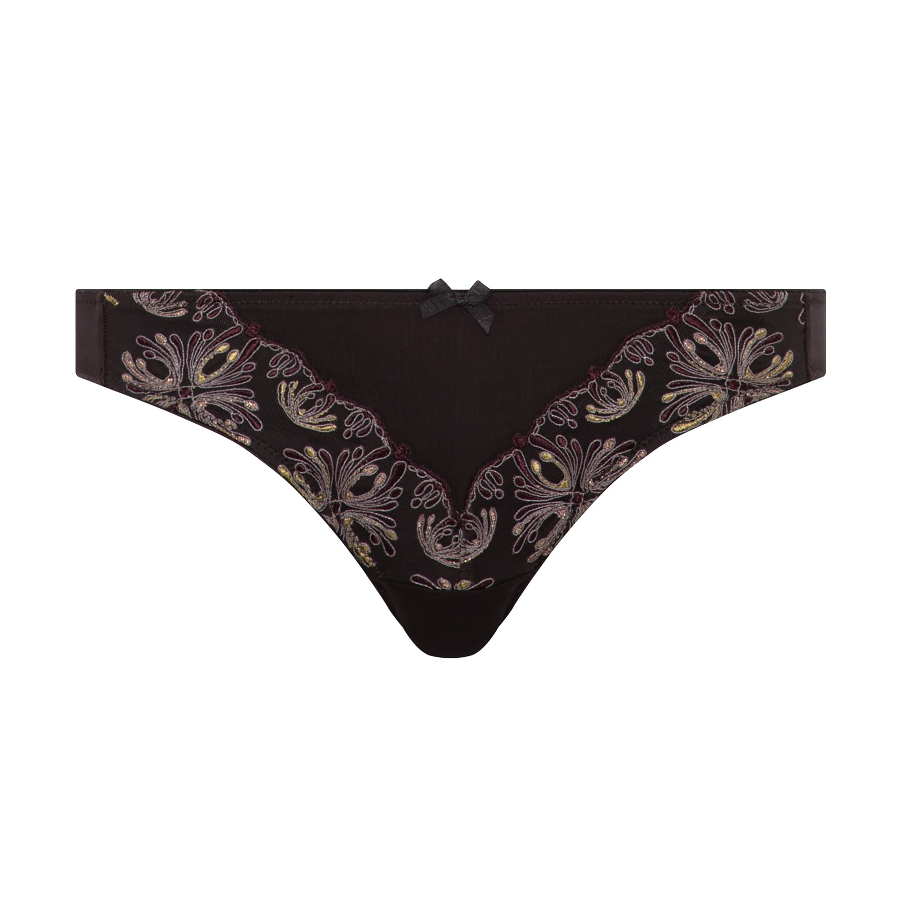 Chantelle Champs Elysees Ebony Bikini Panty 2603 – The Bra Genie