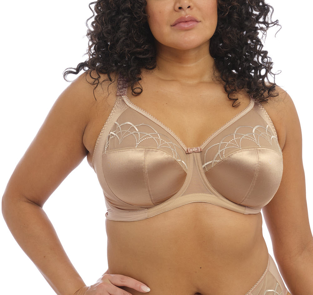 Elomi EL4033 INK Cate Side Support Wireless Bra, US 36H UK 36FF 
