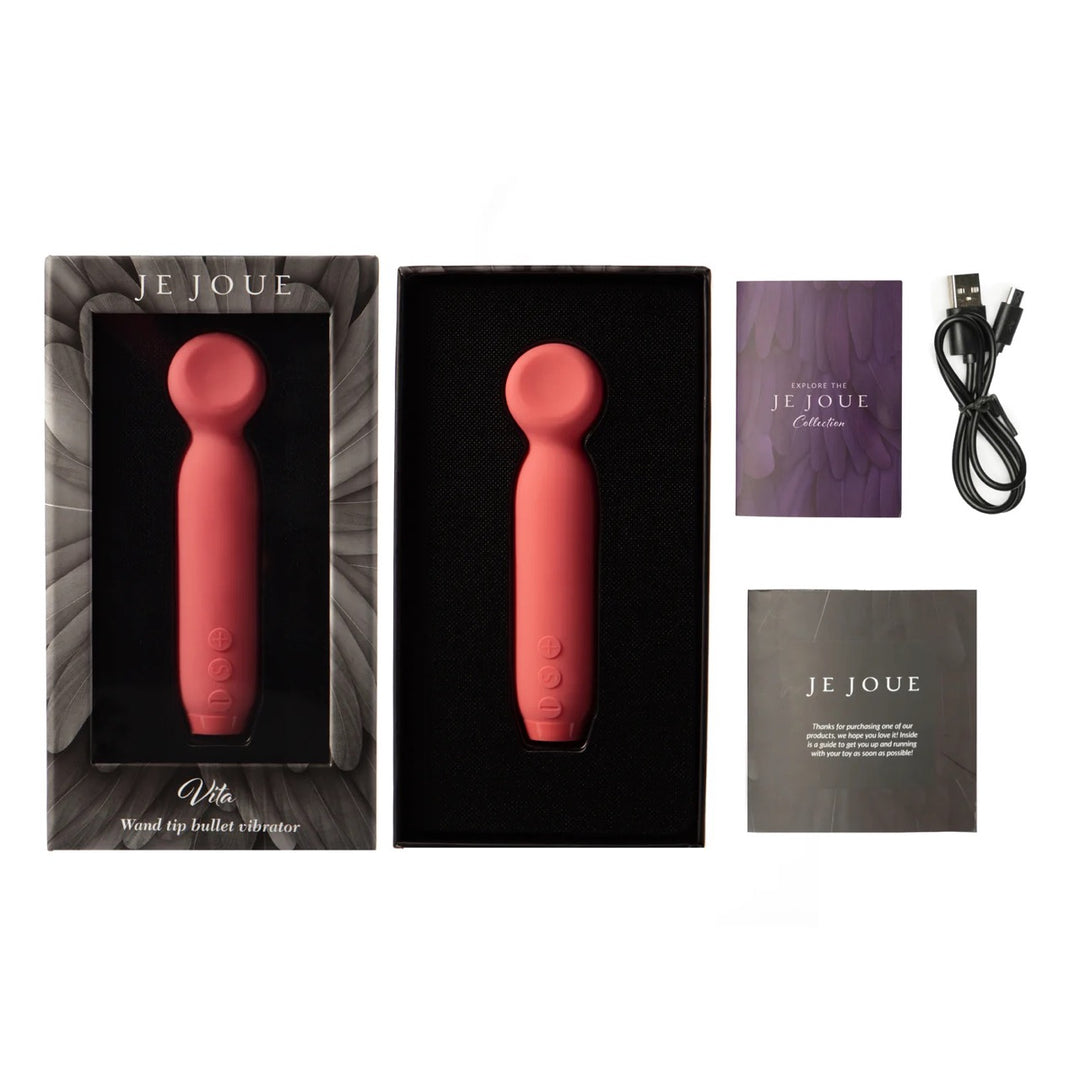 Je Joue Vita Wand Tipped Bullet  The Bra Genie