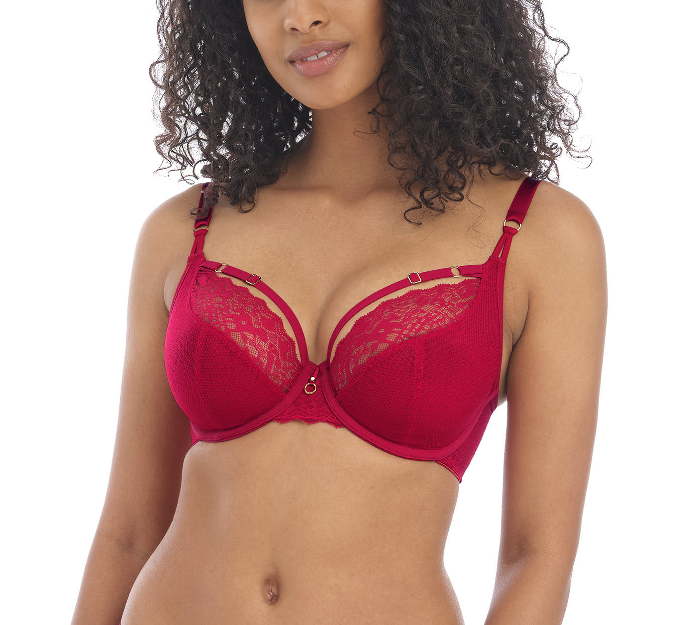 Freya 3160, Cameo Underwire Deco Plunge T-Shirt Bra – Lingerie By