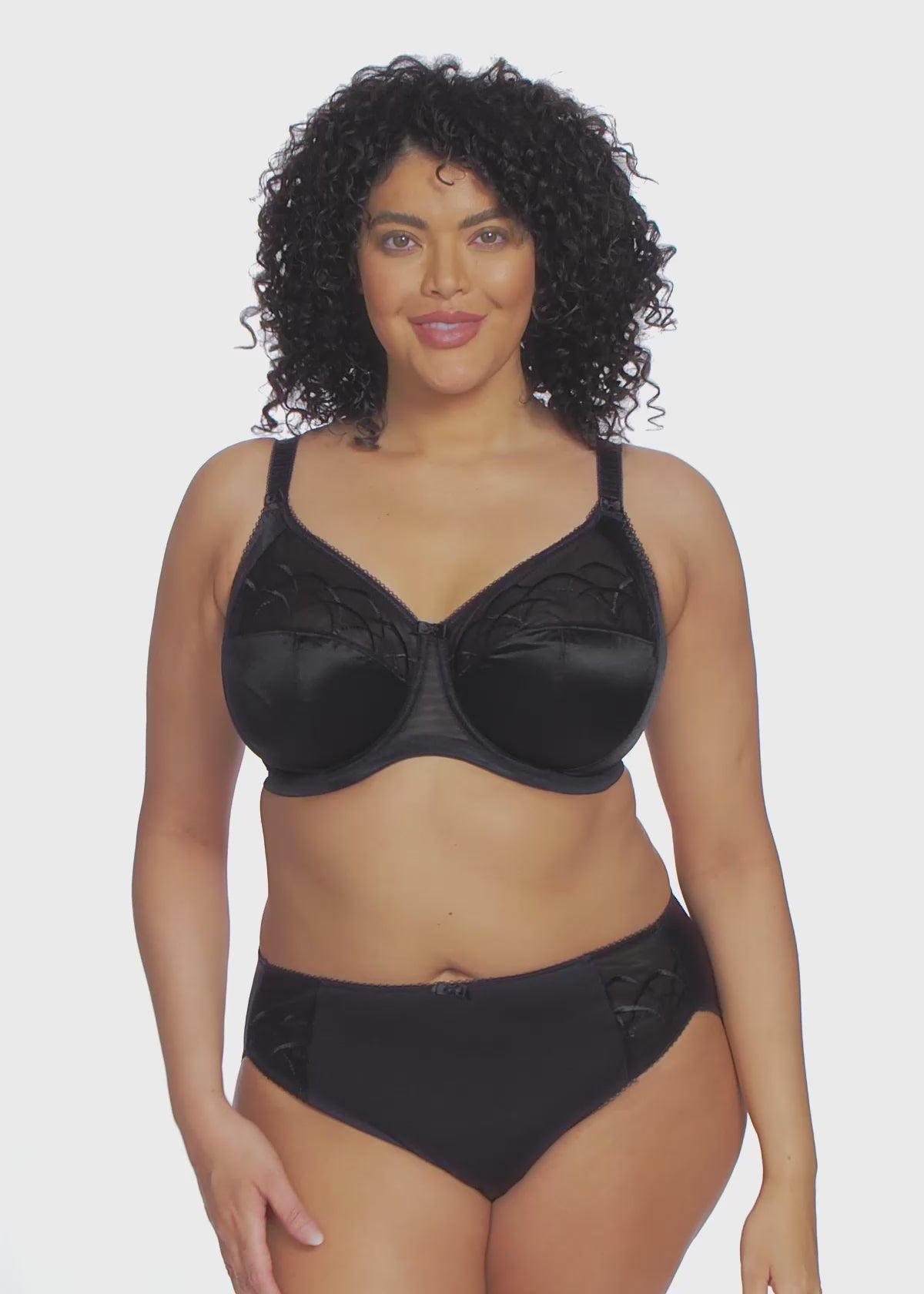 Elomi Smooth Full Brief Black  Lumingerie bras and underwear for